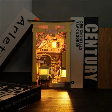 Éasca le Chéile Stíl tSeapáin Sakura Saoire Diy Leabhar Nook