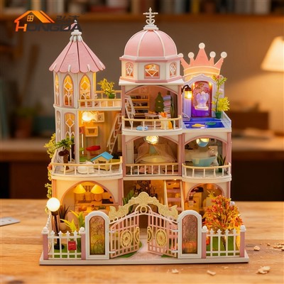 Miniature Castle Dollhouse Kit Miniature Castle Dollhouse Kit